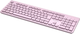 Klawiatura bezprzewodowa Canyon HKB-W01 Silent Wireless Pink (CNS-HKBW01P) - obraz 2