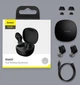 Бездротові Bluetooth навушники Baseus Encok TWS WM01 Чорний / Беспроводные наушники Baseus WM01 - изображение 1