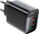 Зарядное устройство Acefast A108 3xUSB 67W (2xUSB-C+USB-C) Gan Fast Charger Black (6974316284048) - изображение 1