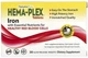 Железо Hema-Plex 30 таблеток, с медленным высвобождением, легкий для желудка, NaturesPlus. - изображение 3