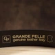 Надежный кожаный итальянский ремень GRANDE PELLE 00242 Коричневый - изображение 6