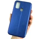 Чохол книжка Premium для Samsung Galaxy M21 та M30s (M215 та M307) магніт tpu blue - изображение 7