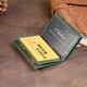 Визитница-книжка ST Leather 19215 Зеленая - изображение 6