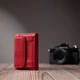 Компактне жіноче портмоне з монетницею із натуральної шкіри ST Leather 22729 Червоний - зображення 4