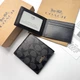 Мужское брендовое портмоне с картхолдером Coach (1381) grey - изображение 3