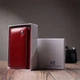 Кошелек женский три сложения из лакированной фактурной натуральной кожи ST Leather 22708 Красный - изображение 8