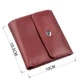 Небольшой женский кошелек с монетницей ST Leather 18920 Бордовый - изображение 7
