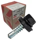 Саморезы для профнастила 4,8х19 мм RAL 9005 (черный) 250 шт. Klimas Wkret-Met, саморезы для металлопрофиля по металлу - изображение 1