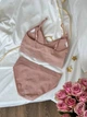 Комплект женского нижнего белья Ghazel S-L пудровый (DO2484/2) - изображение 2