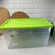 Великий контейнер із кришкою для зберігання 27 л Smart Box Алеана - зображення 6