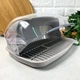 Маленькая пластиковая хлебница с откидной крышкой Алеана Какао - изображение 5