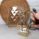 Чайна чашка із золотистим перламутром 300 мл Amber Crystal - зображення 3
