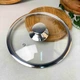 Скляна кришка 24 см для кухонного посуду з ручкою, що не нагрівається Ardesto Gemini - зображення 7
