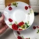 Тарелка суповая полупорционная с маками 8 Мак и Ромашка (4355) - изображение 2