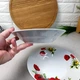 Тарелка суповая полупорционная с маками 8 Мак и Ромашка (4355) - изображение 3