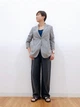 Пиджак классический удлиненный женский Uniqlo 155701579 2XL Серый (1159844048) - изображение 4