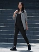 Пиджак классический удлиненный женский Uniqlo 155701579 2XL Серый (1159844048) - изображение 9