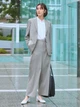 Пиджак классический удлиненный женский Uniqlo 155701579 2XL Серый (1159844048) - изображение 12