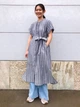 Платье миди летнее женское Uniqlo 375466950 XS Серое (1159844083) - изображение 4