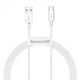 Кабель Baseus Superior Series Fast Charging Data Cable USB to Type-C 66W 2m White (CATYS-A02) - зображення 1