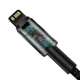Кабель Baseus Tungsten Gold Fast Charging Data Cable Type-C to iP PD 20W 2m Black (CATLWJ-A01) - зображення 6