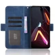 Чехол-книжка с кармашками Deexe Wallet Stand для ZTE Nubia Neo 3 - Blue - изображение 6