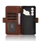 Чехол-книжка с кармашками Deexe Wallet Stand для ZTE Nubia Neo 3 GT - Brown - изображение 5