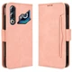 Чехол-книжка с кармашками Deexe Wallet Stand для ZTE Nubia Neo 3 GT - Pink - изображение 1