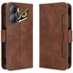 Чехол-книжка с кармашками Deexe Wallet Stand для ZTE Nubia Neo 3 - Brown - изображение 1
