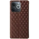 Чохол Deexe Rhombus Book для Realme Note 70 - Brown - зображення 7