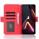 Чехол-книжка с кармашками Deexe Wallet Stand для ZTE Nubia Neo 3 - Red - изображение 6