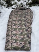 Зимний -20 C тактический военный спальный мешок рассцветка мультикам на пуху для армии USА NАТО - изображение 8