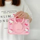 Чехол детский Silikon Power с подставкой и ремешком Apple iPad 11" 2025 (A16) Hello Kitty Pink - изображение 4