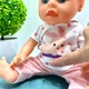 Пупс функциональный Чудо Малыш 7 функций бутылочка соска горшок в комплекте 33см Вид 1 (YL2435A-C-D-DM-UA) - изображение 7