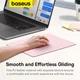 Коврик для мыши Baseus Mouse Pad PVC 26х21см Baby Pink (B01055504411-00) - изображение 12