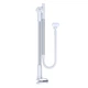Тримач для телефона Baseus Unlimited adjustment lazy phone holder silver (SULR-0S) - изображение 1