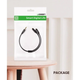 Аудіокабель UGREEN AV134 3.5mm male to 2 female, TPE, 2m Black (UGR-20816) - изображение 2