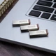 Флеш-накопичувач Flash ADATA USB 3.2 UR 350 32Gb Silver/Beige (UR350-32G-RSR/BG) - зображення 6