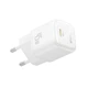 Мережевий зарядний пристрій Baseus PicoGo GaN 45 Вт USB-C PD/QC білий - зображення 6