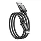 Кабель HOCO Micro USB Wind charging data cable (packaged) X89 |1m, 2.4A| black - зображення 6