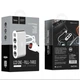 Автомобільний зарядний пристрій HOCO Z13 LCD one-pull-three car charger Silver (6957531050896) - изображение 2