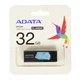 Флеш-накопичувач ADATA USB 2.0 AUV 220 32Gb Black/Blue (AUV220-32G-RBKBL) - изображение 2