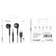 Навушники HOCO M101 Crystal joy Type-C wire-controlled digital earphones with microphone Black (6931474782359) - изображение 6