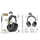 Бездротові накладні навушники HOCO W35 Air Triumph BT headset Black (6942007616331) - изображение 2