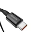 Кабель Baseus Superior Series Fast Charging Data Cable Type-C to Type-C 100W 1m Black (CATYS-B01) - зображення 4
