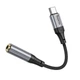 Аудiокабель HOCO LS36 Fresh Digital Type-C to 3.5 audio converter Black (6942007608886) - изображение 3