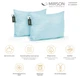 Набор бамбуковых подушек MirSon Eco Light Blue №1613 BamBoo 50х70 см Средние (2200002652377) - изображение 2