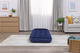 Materac dmuchany welurowy jednoosobowy z pompką Bestway QUEEN 185 x 76 x 28 cm (6941607348864) - obraz 6