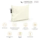 Подушка бамбуковая MirSon Eco Light Creamy №1614 BamBoo 50х70 см Средняя (2200002647267) - изображение 2
