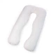 Подушка для беременных и отдыха U-образная MirSon № 8033 Eco Line "White-Creamy" EcoSilk 140x75x20 см (2200006185086) - изображение 1